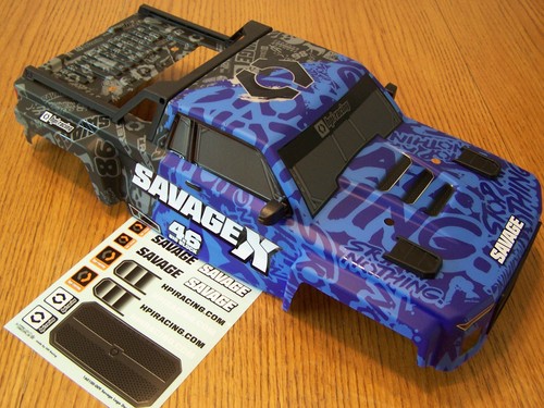 Hpi savage 6 blu - x, gt-6