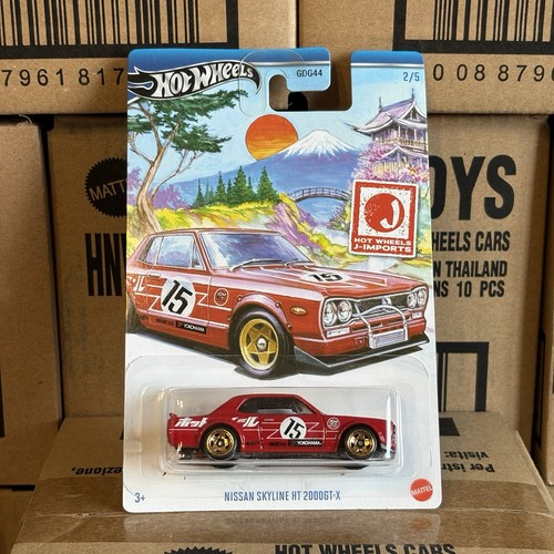Hot wheels nissan skyline - hot, ht