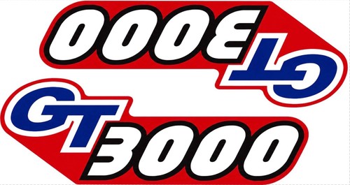 3000 lawn mower sticker - gt,